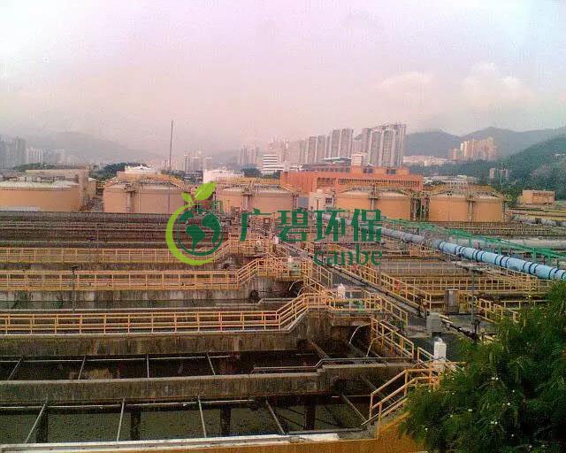 香港最大的污水处理厂——沙田
