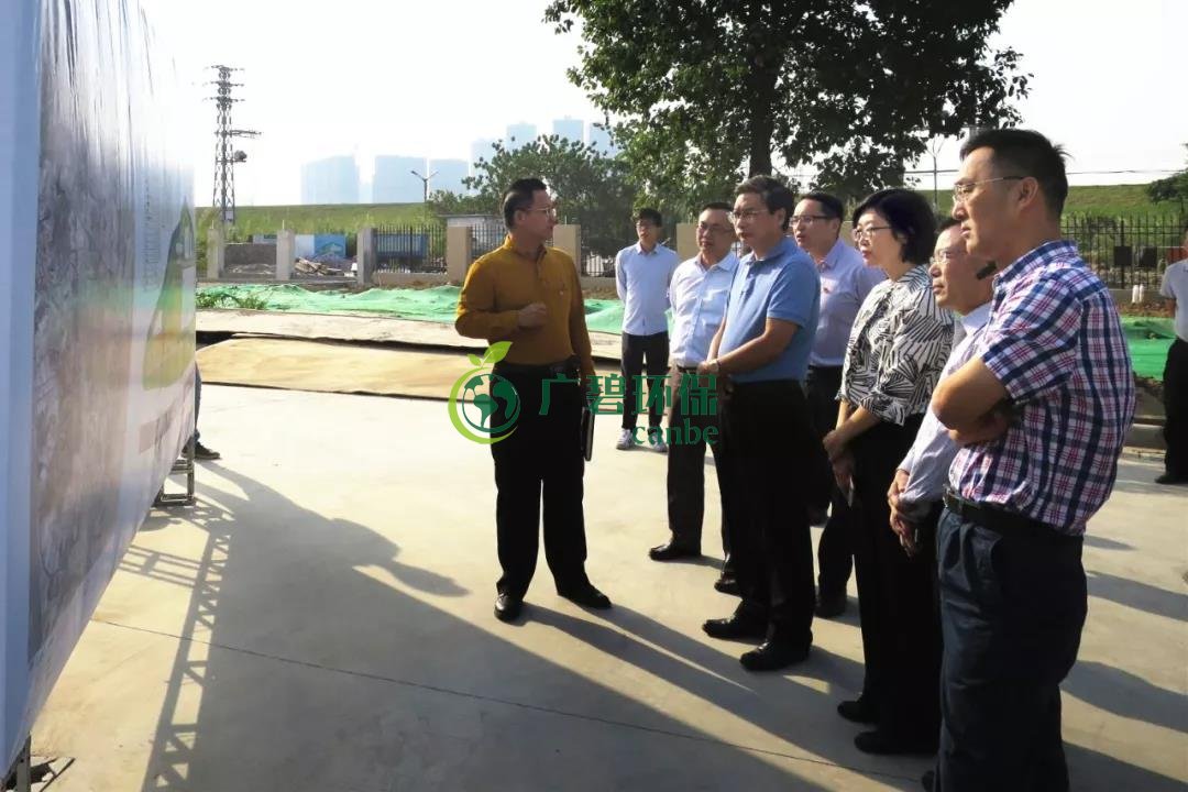 佛山生态环境局局长杨永泰在南海区狮山镇开展水环境整治调研