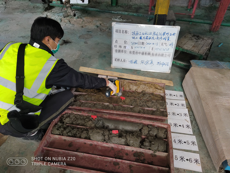 顺德龙江坦西工业园A、C、E区涉及污染行业地块土壤污染初步调查